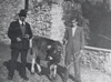 Piccinelli Faustino e Piccinelli Giuseppe presso l'ur pont dur grupp (circolo) - anno 1943