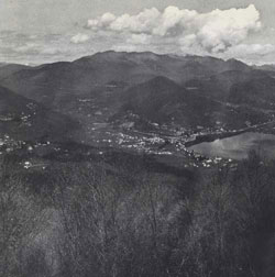 Panorama dai monti di Marzio